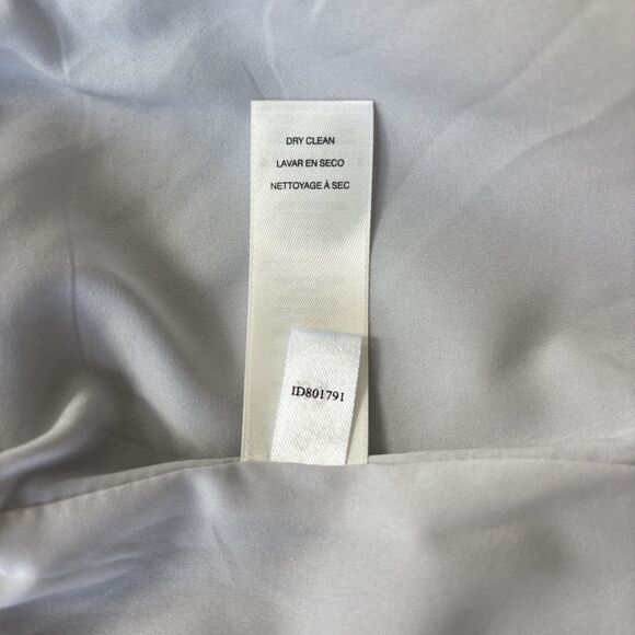 White House Black Market Womens Gray Colorblock Wool Blend Blazer Size 10 Office - Picture 13 of 16